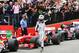 NORTHAMPTON, UNITED KINGDOM - JUNE 21: Jenson Button of Great Britain and Brawn GP walks back to his garage following the British Formula One Grand Prix at Silverstone on June 21, 2009 in Northampton, England. (Photo by Clive Mason/Getty Images)