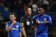 LONDON, ENGLAND - OCTOBER 28: John Obi Mikel of Chelsea talks to referee Mark Clattenburg as team mate Juan Mata looks on during the Barclays Premier League match between Chelsea and Manchester United at Stamford Bridge on October 28, 2012 in London, Engl