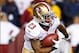 Nov 25, 2013; Landover, MD, USA; San Francisco 49ers running back LaMichael James (23) carries the ball against the Washington Redskins at FedEx Field. Mandatory Credit: Geoff Burke-USA TODAY Sports