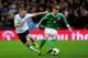 LONDON, ENGLAND - NOVEMBER 19: Marco Reus of Germany beats Tom Cleverley of England during the international friendly match between England and Germany at Wembley Stadium on November 19, 2013 in London, England. (Photo by Shaun Botterill/Getty Images)
