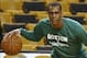 Dec 31, 2013; Boston, MA, USA; Boston Celtics point injured guard Rajon Rondo (9) dribbles before their game against the Atlanta Hawks at TD Garden. Mandatory Credit: Winslow Townson-USA TODAY Sports