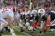 Auburn's physical offensive line will be tested by Timmy Jernigan and company.