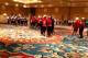 The first practice was in a hotel ballroom