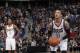SACRAMENTO, CA - MARCH 10: Brandon Jennings #3 of the Milwaukee Bucks watches Monta Ellis #11 attempt a free throw shot against the Sacramento Kings on March 10, 2013 at Sleep Train Arena in Sacramento, California. NOTE TO USER: User expressly acknowledge