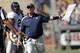 BOULDER, CO - SEPTEMBER 10: Head coach Jeff Tedford of the California Golden Bears contests a call with the officials against the Colorado Buffaloes at Folsom Field on September 10, 2011 in Boulder, Colorado. The Bears defeated the Buffaloes 36-33 in ove