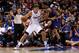 LOS ANGELES, CA - DECEMBER 30: Blake Griffin #32 of the Los Angeles Clippers tries to drive against Channing Frye #8 of the Phoenix Suns at Staples Center on December 30, 2013 in Los Angeles, California. NOTE TO USER: User expressly acknowledges and agree