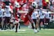 LOUISVILLE, KY - SEPTEMBER 07: Calvin Pryor #25 of the Louisville Cardinals celebrates after intercepting a pass during the game against the Eastern Kentucky Colonels at Papa John's Cardinal Stadium on September 7, 2013 in Louisville, Kentucky. (Photo b