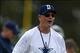 Jul 21, 2013; Oxnard, CA, USA; Dallas Cowboys offensive line coach Rod Marinelli at training camp at the River Ridge Fields. Mandatory Credit: Kirby Lee-USA TODAY Sports