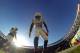SAN DIEGO, CA - OCTOBER 14: Robert Mathis #98 of the Indianapolis Colts looks on during warm-ups against the San Diego Chargers on October 14, 2013 at Qualcomm Stadium in San Diego, California. (Photo by Donald Miralle/Getty Images)