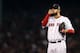 BOSTON, MA - OCTOBER 30: John Lackey #41 of the Boston Red Sox in action against the St. Louis Cardinals during Game Six of the 2013 World Series at Fenway Park on October 30, 2013 in Boston, Massachusetts. (Photo by Rob Carr/Getty Images)