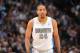 DENVER, CO - NOVEMBER 5: Andre Miller #24 of the Denver Nuggets stands on the court against the San Antonio Spurs on November 5, 2013 at the Pepsi Center in Denver, Colorado. NOTE TO USER: User expressly acknowledges and agrees that, by downloading and/o