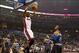 Jan 4, 2014; Orlando, FL, USA; Miami Heat center Chris Bosh (1) dunks the ball during the first quarter of the game against the Orlando Magic at the Amway Center. Mandatory Credit: Rob Foldy-USA TODAY Sports