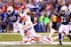 INDIANAPOLIS, IN - JANUARY 04: Wide receiver A.J. Jenkins #15 of the Kansas City Chiefs runs with the ball against the Indianapolis Colts during a Wild Card Playoff game at Lucas Oil Stadium on January 4, 2014 in Indianapolis, Indiana. (Photo by Andy Lyo