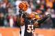 CINCINNATI, OH - DECEMBER 29: Vontaze Burfict #55 of the Cincinnati Bengals celebrates during the 34-17 win over the Baltimore Ravens at Paul Brown Stadium on December 29, 2013 in Cincinnati, Ohio. (Photo by Andy Lyons/Getty Images)