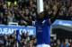 LIVERPOOL, ENGLAND - DECEMBER 29: Romelu Lukaku of Everton celebrates scoring his team's second goal during the Barclays Premier League match between Everton and Southampton at Goodison Park on December 29, 2013 in Liverpool, England. (Photo by Clive Br
