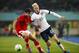 VIENNA, AUSTRIA - NOVEMBER 19: Gyoergy Garics of Austria competes for the ball with Brek Shea (R) of USA during the International friendly match between Austria and USA at the Ernst-Happel Stadium on November 19, 2013 in Vienna, Austria. (Photo by Chris