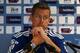 BIRMINGHAM, ENGLAND - SEPTEMBER 10: Ashley Giles of England talks during a press conference ahead of the third NatWest One Day International Series match between England and Australia at Edgbaston on September 10, 2013 in Birmingham, England. (Photo by