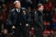 MANCHESTER, ENGLAND - JANUARY 05: Manchester United manager David Moyes reacts during the FA Cup with Budweiser Third round match between Manchester United and Swansea City at Old Trafford on January 5, 2014 in Manchester, England. (Photo by Alex Livese