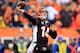 CINCINNATI, OH - JANUARY 05: Quarterback Andy Dalton #14 of the Cincinnati Bengals passes against the San Diego Chargers during a Wild Card Playoff game at Paul Brown Stadium on January 5, 2014 in Cincinnati, Ohio. (Photo by Rob Carr/Getty Images)