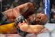 Dec 28, 2013; Las Vegas, NV, USA; Anderson Silva reacts after breaking his leg on a kick to Chris Weidman (not pictured) during their UFC middleweight championship bout at the MGM Grand Garden Arena. Mandatory Credit: Jayne Kamin-Oncea-USA TODAY Sports