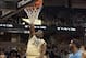 Jan 5, 2014; Winston-Salem, NC, USA; Wake Forest Demon Deacons forward Travis McKie (30) shoots during the first half against the North Carolina Tar Heels at Lawrence Joel Veterans Memorial Coliseum. Mandatory Credit: Jeremy Brevard-USA TODAY Sports