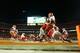 MIAMI GARDENS, FL - JANUARY 03: Tajh Boyd #10 of the Clemson Tigers throws the ball away and is called for intentional grounding resulting in a safety as Joey Bosa #97 and Joshua Perry #37 of the Ohio State Buckeyes defend in the first quarter during the
