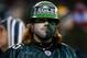 PHILADELPHIA, PA - JANUARY 04: A Philadelphia Eagles fan looks on their NFC Wild Card Playoff game against the New Orleans Saints at Lincoln Financial Field on January 4, 2014 in Philadelphia, Pennsylvania. (Photo by Elsa/Getty Images)