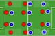 When a 4-4-2 met a 4-4-2, full-backs were blessed with space.