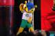 BANGKOK, THAILAND - DECEMBER 28: The mascot of the FIFA Brazil 2014 World Cup, Fuleco poses during the FIFA World Cup trophy tour on December 28, 2013 in Bangkok, Thailand. (Photo by Thananuwat Srirasant/Getty Images)