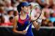 AUCKLAND, NEW ZEALAND - JANUARY 03: Ana Ivanovic of Serbia celebrates a point during her semifinal match against Kirsten Flipkens of Belgium during day five of the ASB Classic at ASB Tennis Centre on January 3, 2014 in Auckland, New Zealand. (Photo by H
