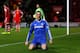 SOUTHAMPTON, ENGLAND - JANUARY 01: Fernando Torres of Chelsea celebrates after scoring the opening goal during the Barclays Premier League match between Southampton and Chelsea at St Mary's Stadium on January 1, 2014 in Southampton, England. (Photo by W