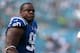 JACKSONVILLE, FL - SEPTEMBER 29: Cory Redding #90 of the Indianapolis Colts looks on during a game against the Jacksonville Jaguars at EverBank Field on September 29, 2013 in Jacksonville, Florida. (Photo by Mike Ehrmann/Getty Images)