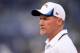 SAN DIEGO, CA - AUGUST 08: Offensive Coordinator Ken Whisenhunt of the San Diego Chargers during warm up before the game against the Seattle Seahawks at Qualcomm Stadium on August 8, 2013 in San Diego, California. (Photo by Harry How/Getty Images)