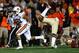 PASADENA, CA - JANUARY 06: Running back Tre Mason #21 of the Auburn Tigers runs for 37-yard touchdown against the Florida State Seminoles in the fourth quarter to take a 31-27 lead in the 2014 Vizio BCS National Championship Game at the Rose Bowl on Janu