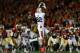 PASADENA, CA - JANUARY 06: Wide receiver Melvin Ray #82 of the Auburn Tigers makes a catch for a 50-yard touchdown against the Florida State Seminoles in the second quarter of the 2014 Vizio BCS National Championship Game at the Rose Bowl on January 6, 2