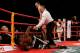 LIVERPOOL, ENGLAND - OCTOBER 13: David Price knocks down Audley Harrison during their British and Commonwealth Heavyweight Championship fight on October 13, 2012 in Liverpool, England. (Photo by Scott Heavey/Getty Images)