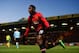 NORWICH, ENGLAND - DECEMBER 28: Danny Welbeck of Manchester United celebrates as he scores their first goal during the Barclays Premier League match between Norwich City and Manchester United at Carrow Road on December 28, 2013 in Norwich, England. (Ph