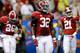 NEW ORLEANS, LA - JANUARY 02: C.J. Mosley #32 of the Alabama Crimson Tide stands on the field during the Allstate Sugar Bowl at the Mercedes-Benz Superdome on January 2, 2014 in New Orleans, Louisiana. (Photo by Kevin C. Cox/Getty Images)