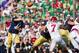 Rees threw three picks in Notre Dame's 35-21 loss to Oklahoma.