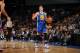 ONTARIO, CA - OCTOBER 5: Nemanja Nedovic #8 of the Golden State Warriors brings the ball up the floor against the Los Angeles Lakers at Citizens Business Bank Arena on October 5, 2013 in Ontario, California. NOTE TO USER: User expressly acknowledges and