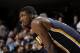 CLEVELAND, OH - JANUARY 5: Profile of Roy Hibbert #55 of the Indiana Pacers during a break in the action against the Cleveland Cavaliers at The Quicken Loans Arena on January 5, 2014 in Cleveland, Ohio. NOTE TO USER: User expressly acknowledges and agree