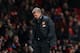 MANCHESTER, ENGLAND - JANUARY 05: Manchester United Manager David Moyes reacts during the FA Cup with Budweiser Third round match between Manchester United and Swansea City at Old Trafford on January 5, 2014 in Manchester, England. (Photo by Alex Livese