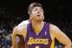 OAKLAND, CA - DECEMBER 21: Ryan Kelly #4 of the Los Angeles Lakers during a game against the Golden State Warriors on December 21, 2013 at Oracle Arena in Oakland, California. NOTE TO USER: User expressly acknowledges and agrees that, by downloading and o