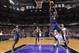 SACRAMENTO, CA - DECEMBER 23: Al-Farouq Aminu #0 of the New Orleans Pelicans shoots a layup against the Sacramento Kings on December 23, 2013 at Sleep Train Arena in Sacramento, California. NOTE TO USER: User expressly acknowledges and agrees that, by dow