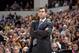 INDIANAPOLIS - DECEMBER 22: Brad Stevens of the Boston Celtics looks on during the game against the Indiana Pacers at Bankers Life Fieldhouse on December 22, 2013 in Indianapolis, Indiana. NOTE TO USER: User expressly acknowledges and agrees that, by do