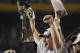 Jon Gruden, Jay's brother, celebrates victory in Super Bowl XXXVII.