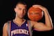 TARRYTOWN, NY - AUGUST : Kendall Marshall of the Phoenix Suns poses for a portrait during the 2012 NBA rookie photo shoot on August 21, 2012 at the MSG Training Facility in Tarrytown, New York. NOTE TO USER: User expressly acknowledges and agrees that, by