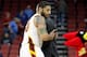Royce White embraces Fred Hoiberg near the end of Iowa State's NCAA tourney win over UConn in 2012.