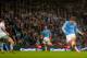 MANCHESTER, ENGLAND - JANUARY 08: Edin Dzeko of Manchester City scores their sixth goal during the Capital One Cup Semi-Final first leg match between Manchester City and West Ham United at Etihad Stadium on January 8, 2014 in Manchester, England. (Photo