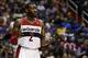 Jan 5, 2014; Washington, DC, USA; Washington Wizards point guard John Wall (2) reacts on the court against the Golden State Warriors in the third quarter at Verizon Center. The Warriors won 112-96. Mandatory Credit: Geoff Burke-USA TODAY Sports